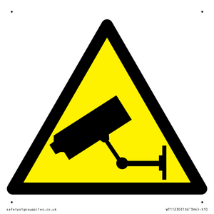 W913 Warning: CCTV